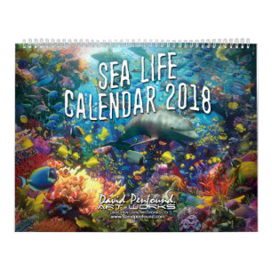 Calendrier 2018 de vie marine