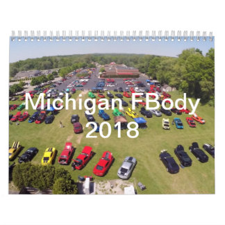 Calendrier 2018 du Michigan FBody