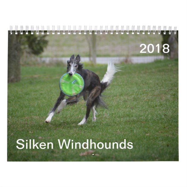Calendrier 2018 Windhounds de soie (dans l'action) (Protection)