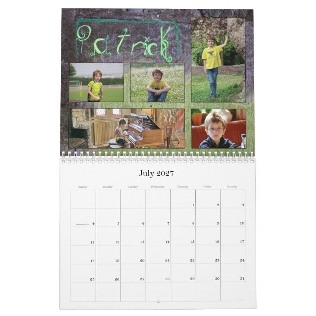Calendrier 2019 de famille de Fuqua (Jul 2027)