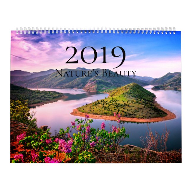 Calendrier 2019 de la beauté de la nature (grand) (Protection)