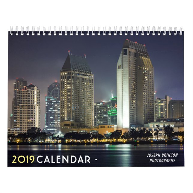 Calendrier 2019 de paysage urbain (Protection)