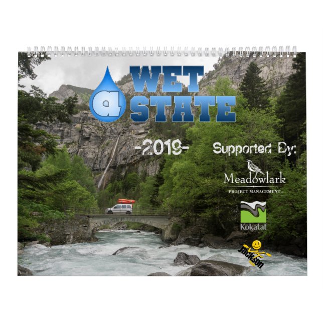 Calendrier 2019 de Whitewater (Protection)