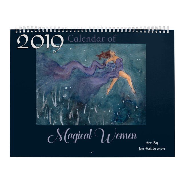 Calendrier 2019 des femmes magiques (Protection)