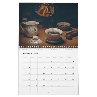 Calendrier 2019 heure du thé