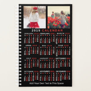 Calendrier 2019 (Voir la description pour la nouve
