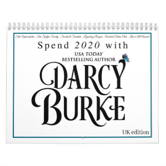 Calendrier 2020 Darcy Burke Historical Romance Calendar - Roy