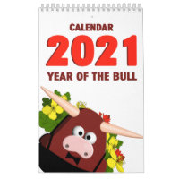 2021 Année De L'Humour De Caricature Bull Funny Lo