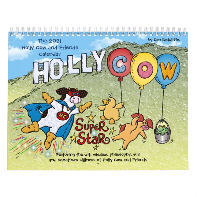 Calendrier 2021 de Holly Cow and Friends (Protection)