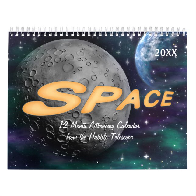 Calendrier 2021 de l'astronomie spatiale (Protection)