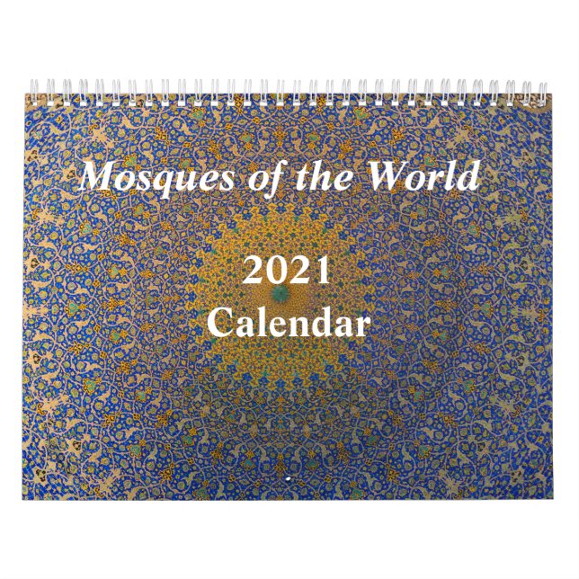 Calendrier 2021 des Mosquées du monde (Protection)