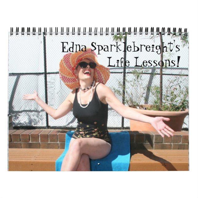Calendrier 2022 Calendar: Edna Sparklebreight's Life Lessons! (Protection)