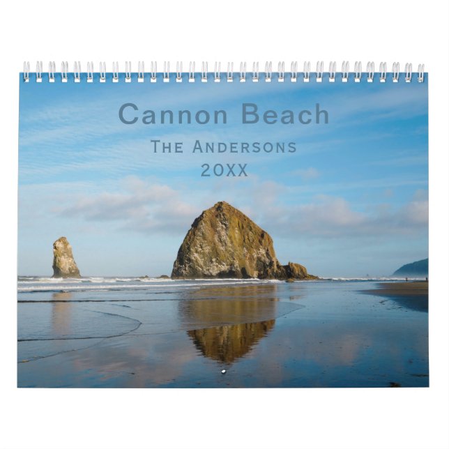 Calendrier 2022 Cannon Beach Oregon Photographie de famille (Protection)