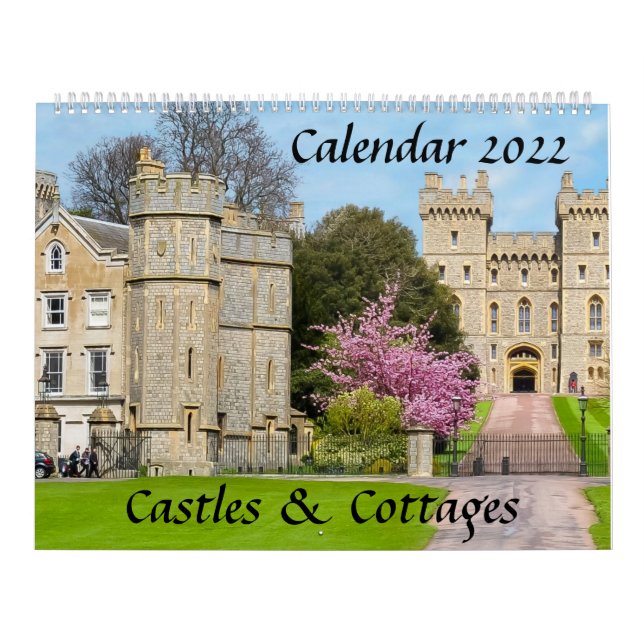 Calendrier 2022 Châteaux & Cottages (Protection)