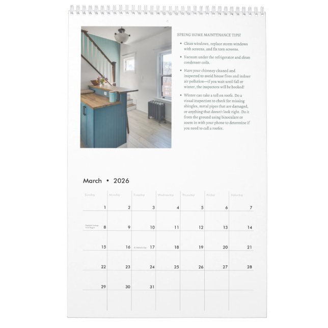 Calendrier 2022 de la Chicago Bungalow Association (Mar 2026)