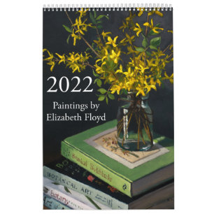 Calendrier 2022, Peintures d'Elizabeth Floyd
