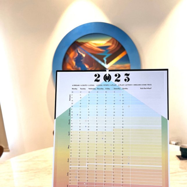 Calendrier 2023 - Affiche de planification lunaire (Créateur téléchargé)