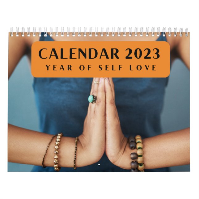 Calendrier 2023 Année de l'amour personnel (Protection)
