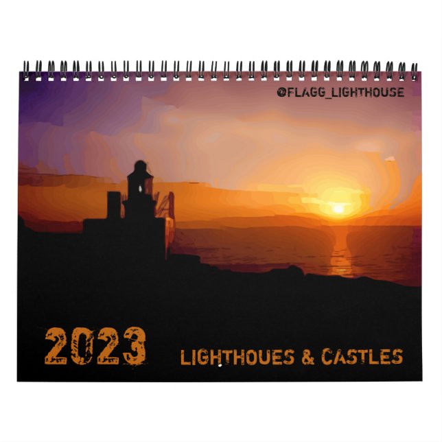 CALENDRIER 2023 DE LA PHARE ET DU CHÂTEAU (Protection)