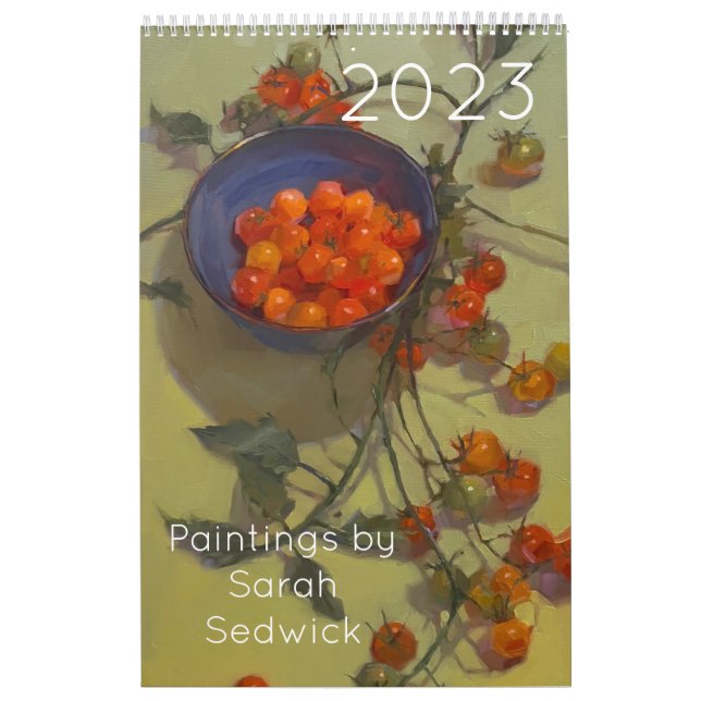 Calendrier 2023 : Peintures de Sarah Sedwick (Protection)