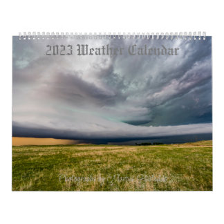 Calendrier 2023 Weather Calendar by Marcus Hustedde