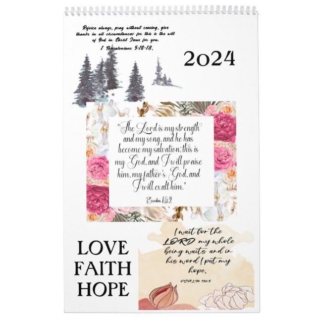 Calendrier 2024 (Protection)