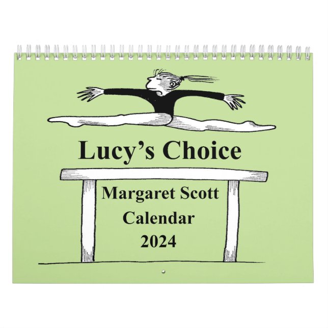 Calendrier 2024 avec illustration de Margaret Scot (Protection)