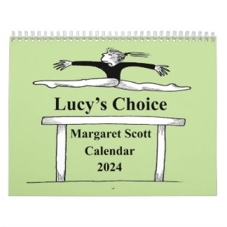 Calendrier 2024 avec illustration de Margaret Scot