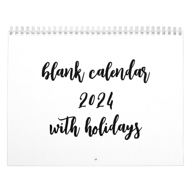 Calendrier 2024 Avec Vacances (Protection)