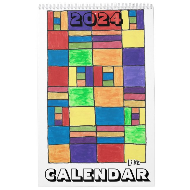 Calendrier 2024 jlikeart (Protection)