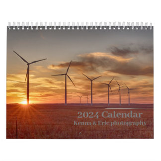 Calendrier 2024 - Kenna et Eric Photography