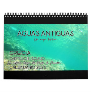 Calendrier 2025 AGUAS ANTIGUAS : Un viaje bíblico Casquette.