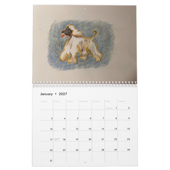 Calendrier 2025 Bassie et ses amis (Jan 2027)