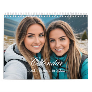 Calendrier 2025 Créez vos propres meilleurs amis ou famille p