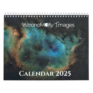 Calendrier 2025 d'AstronoMolly