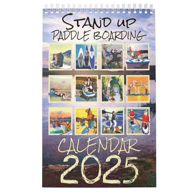 Calendrier 2025 de la Paddle Up (Protection)