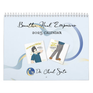 Calendrier 2025 du Dr Chad Sato
