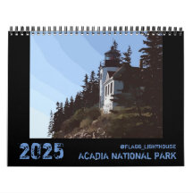 CALENDRIER 2025 DU PARC NATIONAL D'ACADIE