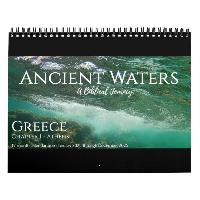 Calendrier 2025 Eaux Anciennes : Un Voyage Biblique Ch. 1 (Protection)