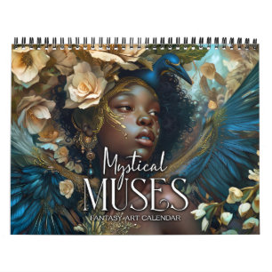 Calendrier 2025 Imaginaire noir Muses mystiques