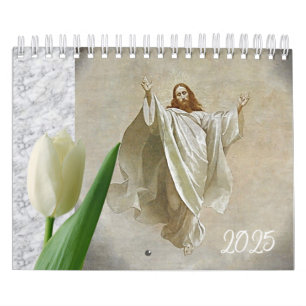 Calendrier 2025 Jésus Christ catholique