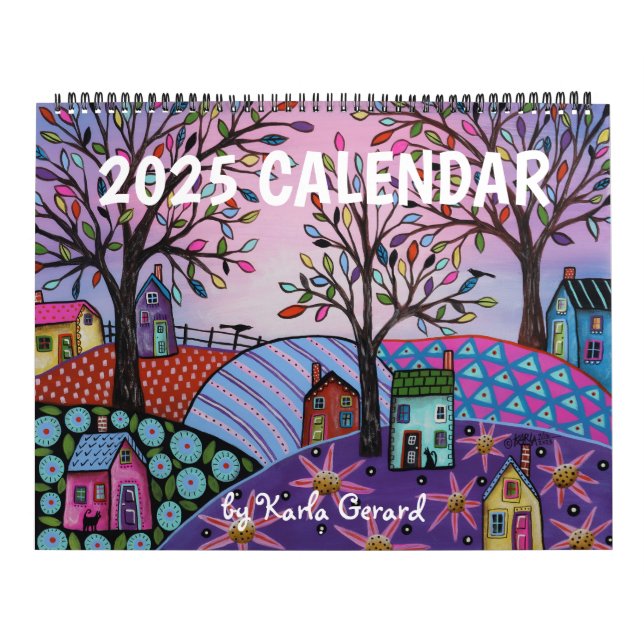 Calendrier 2025 par Karla Gerard (Protection)