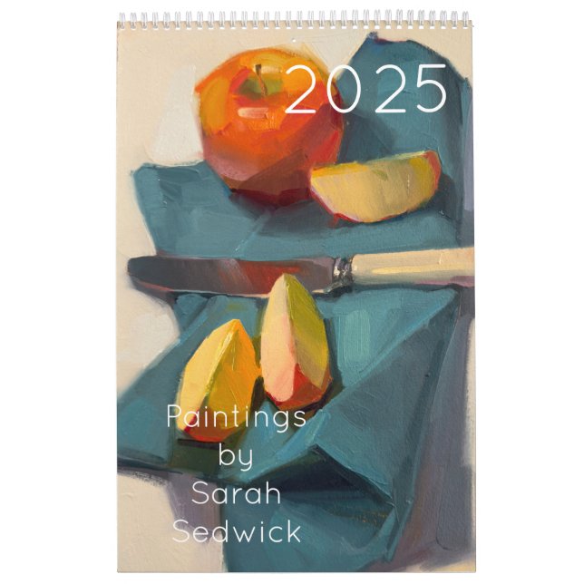 Calendrier 2025 : Peintures de Sarah Sedwick (Protection)
