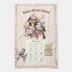 Calendrier 2025 Serviettes de poulet Accueil Sweet