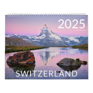 Calendrier 2025 Suisse photo nature & paysage