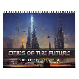Calendrier 2025 Villes Du Futur 3 Science-Fiction