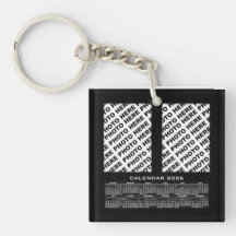 Calendrier 2026 Ajouter 4 Photos Verticales Porte