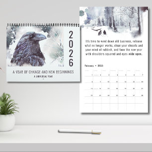 Calendrier 2026 Année Universelle de Changement Motivationnel