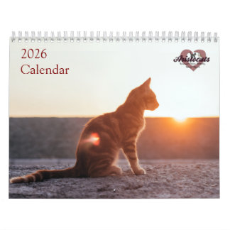 Calendrier 2026 Aristocats Calendar