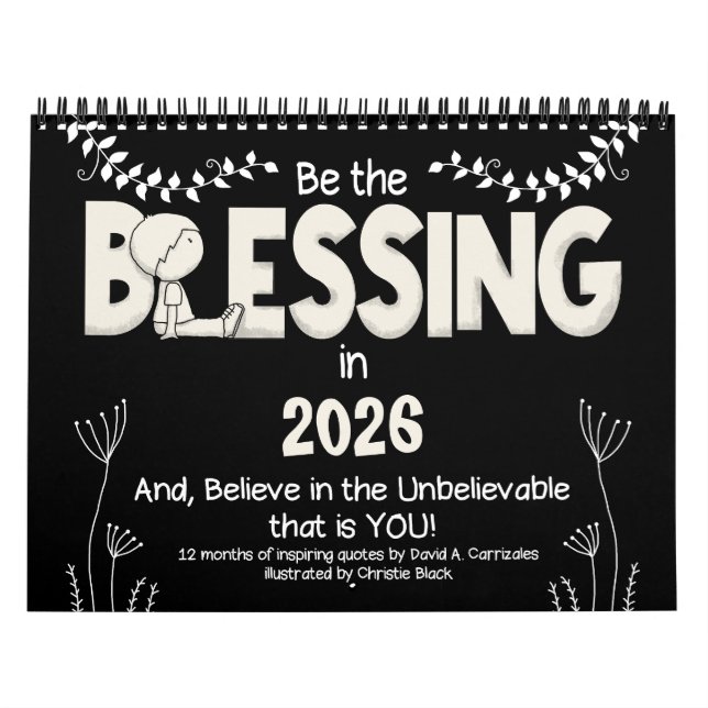 Calendrier 2026 Be the Blessing  (Protection)